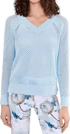 Elliott Lauren Open Mind Sweater In Ice Blue