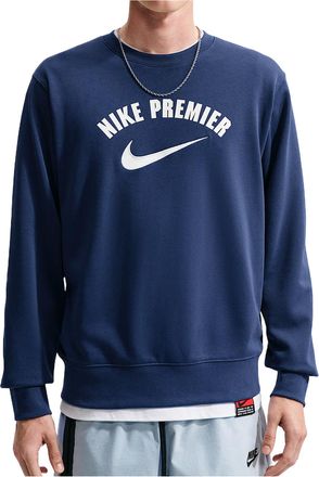 Nike Premier Dri-FIT Fleece Crew Midnight Navy White IR0600-410