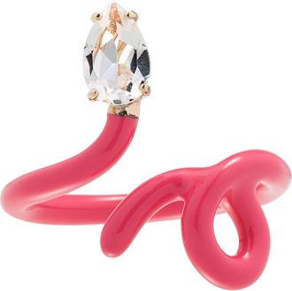 Bea Bongiasca Baby Vine Tendril Ring in Pink at Nordstrom, Size 6