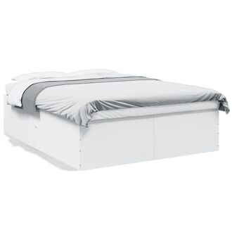 Berkfield Home Bed Frame without Mattress White 160x200 cm