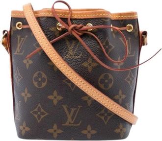 Louis Vuitton Pre-owned Noe - Dames - Vintage Tas - Bruin - ONE Size - Leer - Vintage