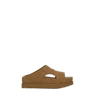 UGG Sliders, female, Brown, Size: 10 US Goldenstar Hi Cutout Slide