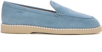 Hogan Mocassino in camoscio Mocassino Azzurro Hogan Donna