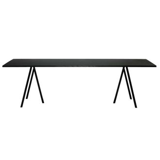 HAY Loop Stand Tisch, 180, schwarz