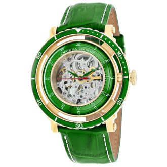 Christian Van Sant Mens Dome Silver Round 45mm
