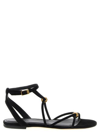 Isabel Marant Black Aeza Sandals
