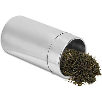 OEM Recipiente De Acero Inoxidable Para Guardar T&eacute; Y Caf&eacute;, Recipiente Herm&eacute;tico Para La Cocina, Para Almacenar Hojas De T&eacute; - Crezuo
