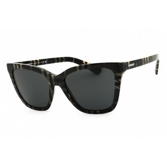 Burberry Ladies Grey Rectangular Sunglasses 0BE4470