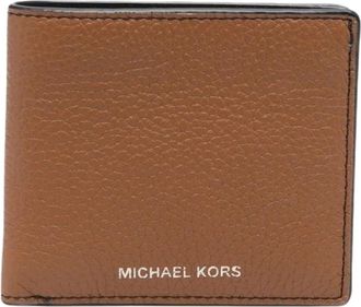 Michael Kors Portemonnee - Heren - Portefeuilles - Bruin - ONE Size - Accessoires