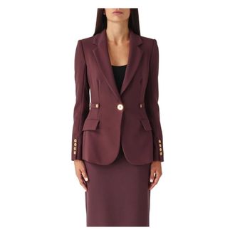 Elisabetta Franchi Donna, Giacche, Viola, M, new