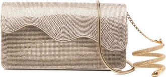 Rene Caovilla Onda clutch bag - Gold