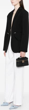Tory Burch Romy Top Handle Bag - Black