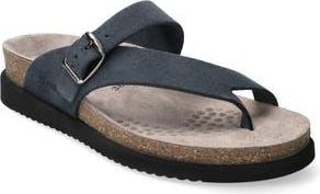 Mephisto Helen Toe Loop Sandal in Deep Blue at Nordstrom Rack, Size 10