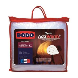 Dodo Dodo Couette Tres Chaude Super Actiwarm - 450 G / M2 - 220 X 240 Cm - Blanc