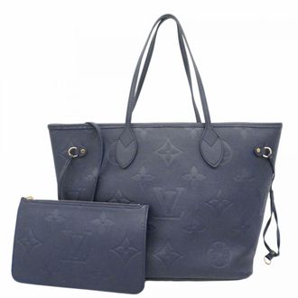 Louis Vuitton Navy Tote Bag (Pre-Owned)