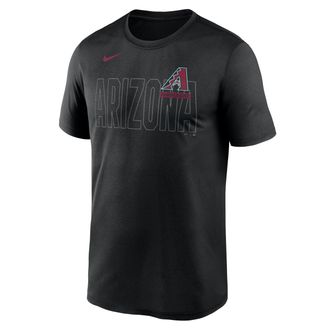 Nike Arizona Diamondbacks Knockout Team Legend Nike Mens Dri-FIT MLB T-Shirt in Black | NKGK00ADQS-HMW