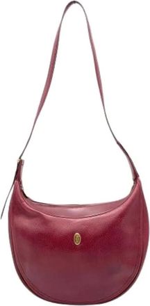 Cartier Pre-owned Shoulder Bags, female, Red, Size: ONE SIZE Pre-owned Vintage Shoulder Bag