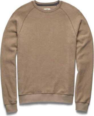 Surfside Supply Co. Butch Fuzzy Fleece Crewneck in Chinchilla at Nordstrom, Size Medium