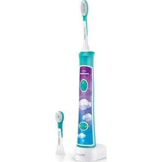 Philips Cepillo Dental El&eacute;ctrico Philips Sonicare For Kids Hx6352/11 Infantil Bluetooth Aguamarina