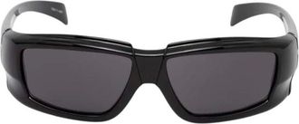 Rick Owens Rick Zonnebril - unisex - Accessoires - Zwart - Maat: ONE Size