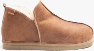 Shepherd ANNIE Womens Sheepskin Slipper Boots Cognac - Brown - Size UK 6.5