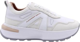 Alexander Smith Mina Sneaker - Dames - Sneakers - Wit - 40 EU - Schoenen