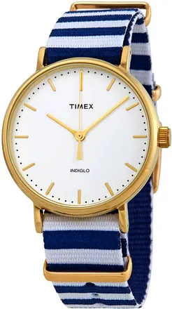 Timex Fairfield White Dial Ladies Watch TW2P91900