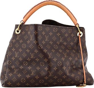 Louis Vuitton Brown Monogram Canvas Artsy Mm (Authentic Pre-Loved)