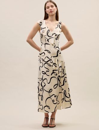 Rebecca Taylor Hollis Satin Dress