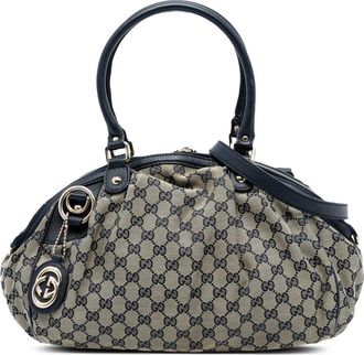 Gucci Borsa a tracolla Sukey in tela GG 2016-2025 - Marrone