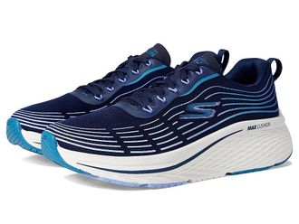 Skechers Max Cushioning Elite 2.0 Womens Shoes Navy/Teal : 7.5 B - Medium, Textile