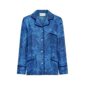 Pierre-Louis Mascia Shirts, female, Blue, Size: L Aloegum Longsleeve Shirt