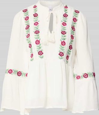 Vero Moda Regular Fit Tunikabluse aus Viskose in Offwhite, Gr&ouml;&szlig;e 34