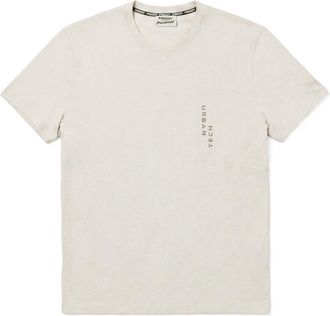 Freddy T-Shirt Regular in Cotone da Uomo con Grafiche Gommate