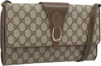 Gucci Pre-owned Borsa a Spalla Vintage in Tela - - Pre-owned - Donna - Marrone - ONE SIZE