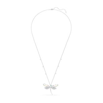 Swarovski Ariana Grande Libellen Ketting - Dames - Kettingen - Grijs - ONE Size - Accessoires