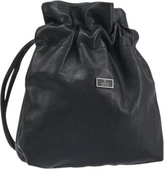 Gucci Pre-owned Bucket Bag - Dames - Vintage Tas - Zwart - ONE Size - Vintage