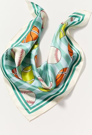 Elegancia Tropical Hats Sport Silk Scarf
