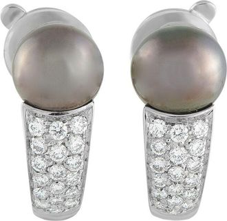 Boucheron 18K Pearl Clip-On Earring (Authentic Pre-Loved)