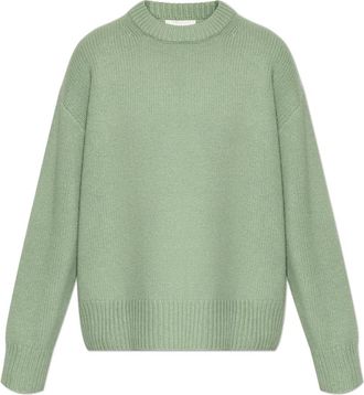Lisa Yang Truien & Vesten, Dames, Groen, S, Kasjmier, Sweater Renske