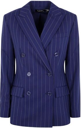 Lauren Ralph Lauren Blazer gessato - Blu
