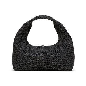 Marc Jacobs Mini The Crochet Sack Tote Bag - Dames - Handtassen - Zwart - ONE Size - Polyester - Tassen