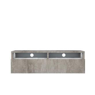 Selsey Selsey - Rednaw - Mueble Tv Con Caj&oacute;n - Concreto - 100 Cm - Con Iluminaci&oacute;n Led