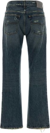 Balenciaga Womens Jeans Blue Cotton