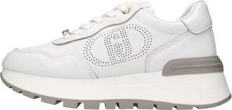 Liu Jo Amazing 20 Calf Leather Sneaker - Dames - Sneakers - Wit - 37 EU - Leer - Schoenen