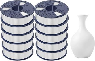 OEM Filamento 3d, Alta Fluidez, Ecol&oacute;gico, Pla-meta Blanco