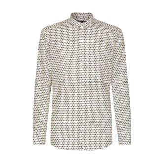 Dolce & Gabbana Casual Shirts, male, Multicolor, 3XL, Printed Long Sleeve Shirt