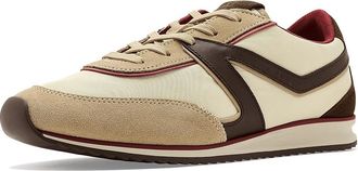 Rag & Bone Retro Trainer Sneakers Womens Shoes Cream/Dark Brown : EU 37.5 (US Womens 7.5) M, Leather