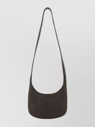 Bottega Veneta leather messenger bag