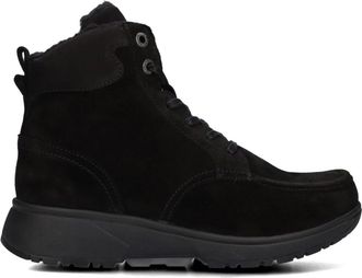 Xsensible Sue H Sneaker Vacht Dameslaarzen - Dames - Veterlaarzen - Zwart - 41 EU - Su&egrave;de - Schoenen